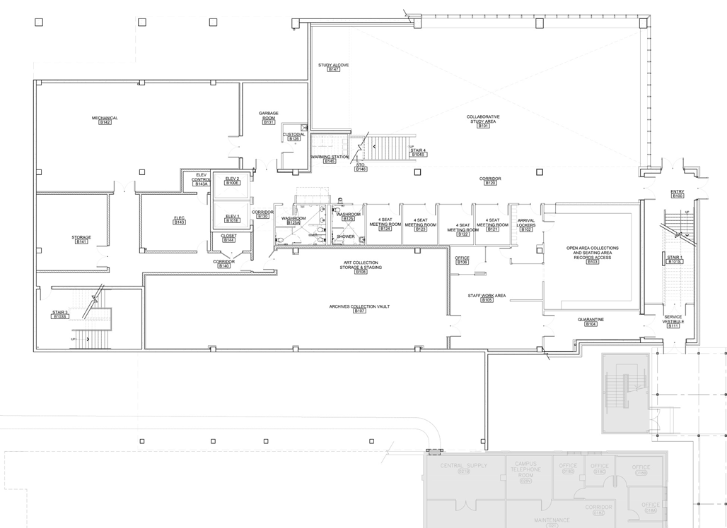 TLC – Lower-Level Floor Plan